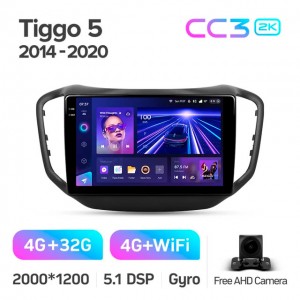 Штатная автомагнитола на Android TEYES CC3 2K для Chery Tiggo 5 2014-2020 3/32gb