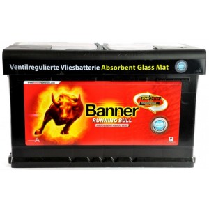 Аккумулятор BANNER RUNNING BULL AGM 80 R (80 А/Ч, 800 А)