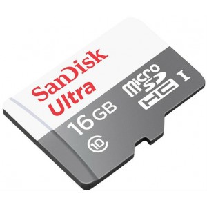 Карта памяти SANDISK ULTRA MICROSDHC UHS-I (CLASS 10) 16GB