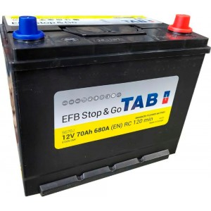Аккумулятор TAB EFB STOP&GO EFB 70 R (70 А/Ч, 680 А)