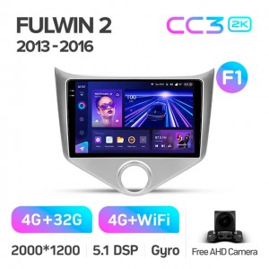 Штатная автомагнитола на Android TEYES CC3 2K для Chery Fulwin 2 Very A13 2013-2016 (Версия F1) 3/32gb