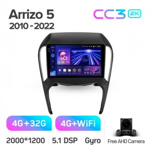Штатная автомагнитола на Android TEYES CC3 2K для Chery Arrizo 5 2010-2022 3/32gb