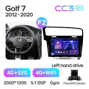 Штатная автомагнитола на Android TEYES CC3 2K для Volkswagen Golf 7 2012-2020 (Версия F2) 3/32gb