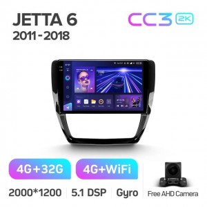 Штатная автомагнитола на Android TEYES CC3 2K для Volkswagen Jetta 6 2011-2018 3/32gb