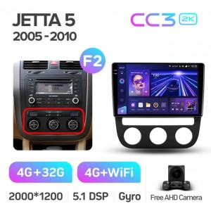 Штатная автомагнитола на Android TEYES CC3 2K для Volkswagen Jetta 5 2005-2010 (Версия F2) 3/32gb