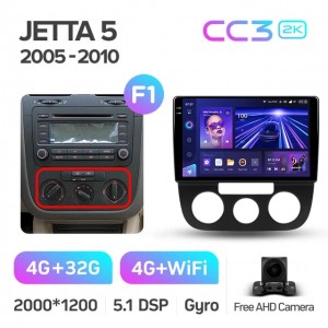 Штатная автомагнитола на Android TEYES CC3 2K для Volkswagen Jetta 5 2005-2010 (Версия F1) 3/32gb