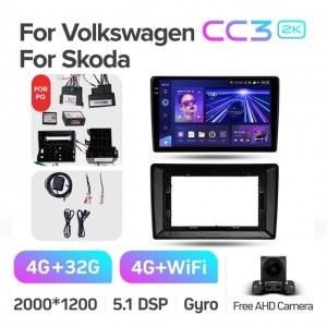 Штатная автомагнитола на Android TEYES CC3 2K для Volkswagen Bora, Golf 6, Passat, Scirocco, Sharan, Touran, Amarok 3/32gb
