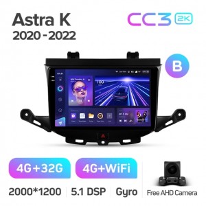 Штатная автомагнитола на Android TEYES CC3 2K для Opel Astra K 2015-2022 (Версия B) 3/32gb