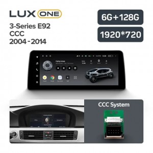 Штатная автомагнитола на Android TEYES LUX ONE для BMW 3-series E92 CCC 2004-2014 6/128gb