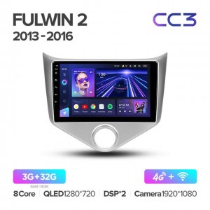 Штатная автомагнитола на Android TEYES CC3 для Chery Fulwin 2 Very A13 2013-2016 3/32gb