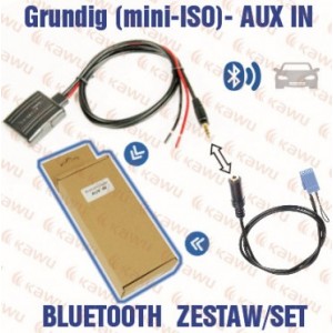 Bluetooth адаптер KAWU 25017. GRUNDIG (MINI-ISO) - AUX IN