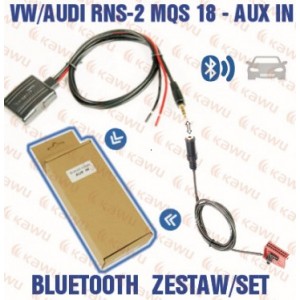 Bluetooth адаптер KAWU 25013. VW/AUDI RNS-2 (MQS 18) - AUX IN