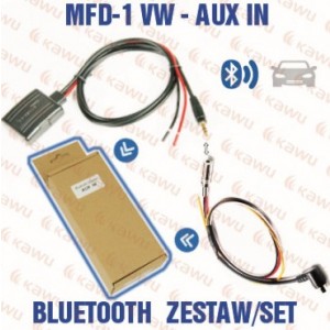 Bluetooth адаптер KAWU 25018. MFD-1 VW - AUX IN