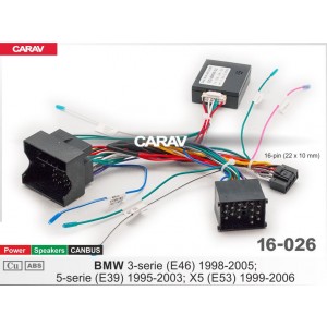 ISO переходник CARAV 16-026 для BMW