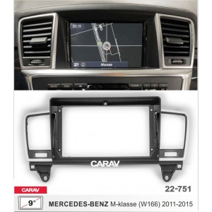 Переходная рамка CARAV 22-751 для Mercedes-Benz