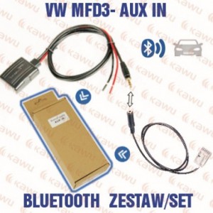 Bluetooth адаптер KAWU 25005. VW MFD3 - AUX IN