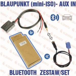 Bluetooth адаптер KAWU 25001. Blaupunkt (Mini-ISO) - AUX IN