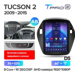 Штатная автомагнитола на Android TEYES TPRO 2 для Hyundai Tucson 2 IX35 2009-2015 (Версия AB-DS) 3/32gb
