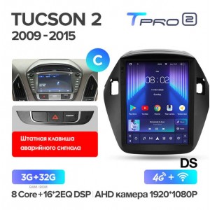 Штатная автомагнитола на Android TEYES TPRO 2 для Hyundai Tucson 2 IX35 2009-2015 (Версия C-DS) 3/32gb
