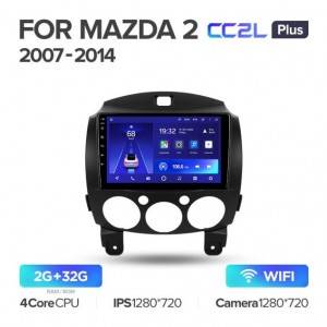 Штатная автомагнитола на Android TEYES CC2L Plus для Mazda 2 DE 2007-2014 2/32gb