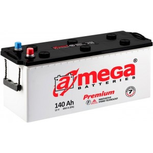 Аккумулятор A-MEGA PREMIUM 140 (140 А/Ч, 850 А)