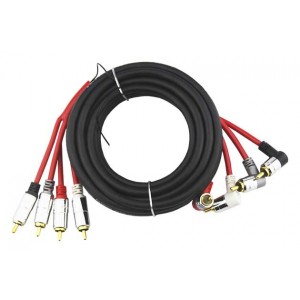 Межблочный кабель RCA УРАЛ 4RCA-PT5M