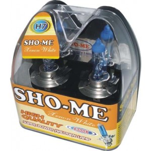 Галогеновая лампа SHO-ME H7 (12V60/55W) ЗА 2 ШТ.