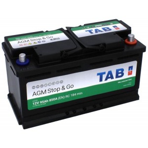 Аккумулятор TAB ECODRY STOP & GO AGM (95 А/Ч, 850 А)