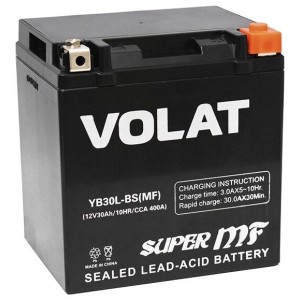 Аккумулятор VOLAT YB30L-BS (MF)