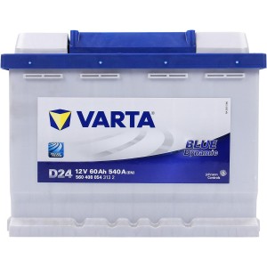 Аккумулятор VARTA BLUE DYNAMIC 60 JR ,JL (60 А/Ч, 540 А)