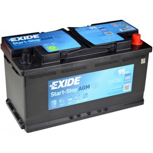 Аккумулятор EXIDE START-STOP AGM 95 R (95 А/Ч, 850 А)