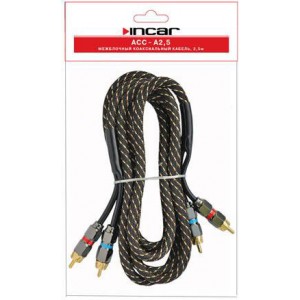 Межблочный кабель RCA INCAR ACC-A2.5