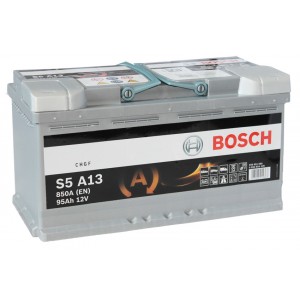 Аккумулятор BOSCH S5 AGM 95 R (95 А/Ч, 850 А)
