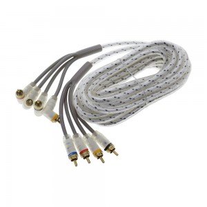 Межблочный кабель RCA KICX FRCA44-5-SA