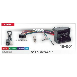 ISO переходник CARAV 16-001 для Ford