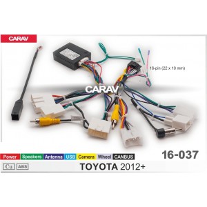 ISO переходник CARAV 16-037 для Toyota
