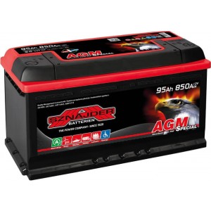 Аккумулятор SZNAJDER AGM 95 R (95 А/Ч, 850 А)