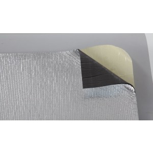 Теплозвукоизоляционный фольгированный материал TURBODAMP Изолонтейп 8мм