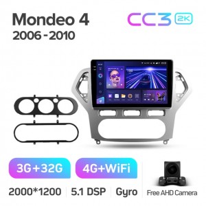 Штатная автомагнитола на Android TEYES CC3 2K для Ford Mondeo 4 2006-2010 3/32gb