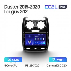 Штатная автомагнитола на Android TEYES CC2L Plus для Renault Duster 2015-2020 2/32gb
