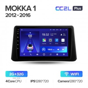Штатная автомагнитола на Android TEYES CC2L Plus для Opel Mokka 1 2012-2016 2/32gb