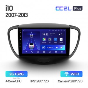 Штатная автомагнитола на Android TEYES CC2L Plus для Hyundai i10 2007-2013 2/32gb