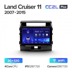 Штатная автомагнитола на Android TEYES CC2L Plus для Toyota Land Cruiser 11 200 2007-2015 2/32gb