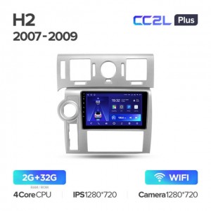 Штатная автомагнитола на Android TEYES CC2L Plus для Hummer H2 E85 2007-2009 2/32gb
