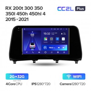 Штатная автомагнитола на Android TEYES CC2L Plus для Lexus RХ200t, RХ300, RХ350, RХ350l, RХ450h, RХ450hl AL20 IV 2015-2021 2/32gb