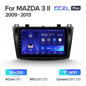 Штатная автомагнитола на Android TEYES CC2L Plus для Mazda 3 BL 2009-2013 2/32gb