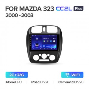 Штатная автомагнитола на Android TEYES CC2L Plus для Mazda 323 BJ 2000-2003 2/32gb