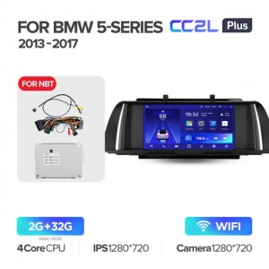 Штатная автомагнитола на Android TEYES CC2L Plus для BMW 5-Series F10 F11 2009-2017 (Версия for NBT) 2/32gb
