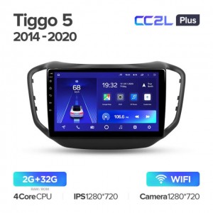 Штатная автомагнитола на Android TEYES CC2L Plus для Chery Tiggo 5 2014-2020 2/32gb