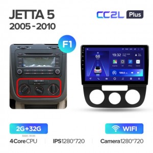 Штатная автомагнитола на Android TEYES CC2L Plus для Volkswagen Jetta 5 2005-2010 (Версия F1) 2/32gb